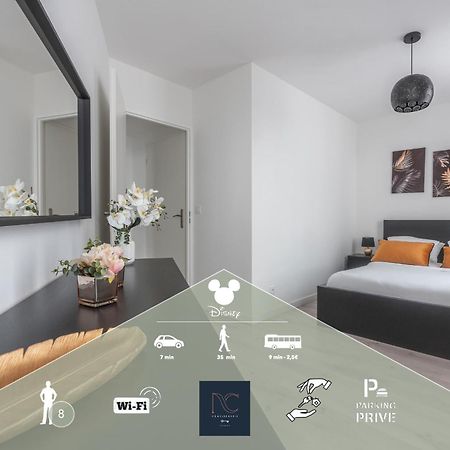 *Disneyland-Paris* 8Personnes, Parking, Wifi 塞里斯 外观 照片